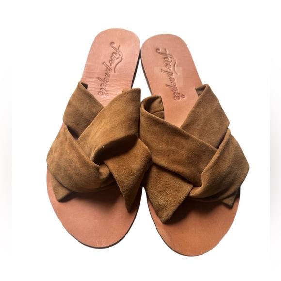 NWOT Free People Rio Vista Slide Sandals - Picture 1 of 7